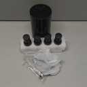 Airversa Waterless Essential Oil Diffuser Starter Kit with 4 x 10mL Hotel Scent Fragrance Oil, Battery Operated Mini Scent Air Machine Portable Diffuser for Home Car Office, AN8 Kit Black