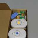 Water Leak Detector Sensor Alarm: Water Flooding Monitor for Home Adjustable Wet Moisture Alert Smart Sink Overflow Monitoring Pipe Leakage Drip Detection Warning for Basement Floor (5*Sensor)