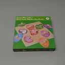 Pinkiwine Unicorn Wooden Peg Puzzles Montessori Educational Toys for Kids Toddlers Easter Basket Stuffers Gifts Unicorn Party Favors