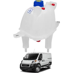 Upgrade 603-832 Coolant Reservoir Tank Compatible with 2014-2021 Ram ProMaster 1500 2500 3500 Engine Coolant Recovery Reservoir Replaces# 520148880AA 68097622AA