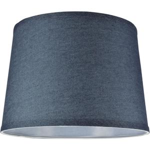 Aspen Creative 32306A Transitional Hardback Empire Shaped Spider Construction Lamp Shade in Washing Blue, 12" Top x 14" Bottom x 10" Slant Height