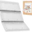 3-Panel Airseal Pet Door Replacement Flap, Compatible with Ideal Pet Products 10.25"x15.75" Extra Large Dog Door, Easy Installation