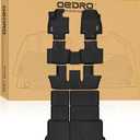 OEDRO Upgraded Floor Mats Fit for 2024 2025 2026 Toyota Grand Highlander w/Subwoofer 7 Seat(Include Hybrid), TPE Interior Seat Back Covers and Cargo Liner Behind 3rd Row (Trunk Mat with Backrest Mat)