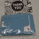 isee Magnetic Card Holder Wallet with MagSafe, Adjustable Stand for iPhone 16/15/14/13/12 Series Holds 5 Cards (Sky Blue)