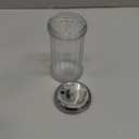 BNYD Glass Sugar Shaker Dispenser Pourer, 5.5 inch