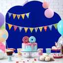 Babenest Royal Blue Wedding Arch Cover Set of 3, Spandex Fitted Arch Backdrop Cover for Photo, Round Top Chiara Stand Cover for Party Birthday Baby Shower Background Decoration6FT/6.6FT/7.2FT