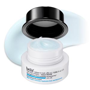 belif Aqua Bomb  Daily Niacinamide Hydrating Moisturizer, Lightweight Plumping Facial Cream with Hyaluronic Acid & Squalane, Cooling Effect, Anti-Aging Korean Skincare, 0.84 fl oz (25ml)