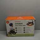 Retrospec Cricket Baby Walker Balance Bike with 4 Wheels for Ages 12-24 Months - Baby Toys & Toddler Toys for 1 Year Olds - Ride On Bicycle - Boys & Girls (Navy)