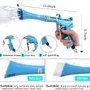 GOCCIDA Tornado Dry Car Cleaning Gun Detailing Interior Dryer Air Blow Gun for Car Detailing Air Gun Car Dust Cleaner Air Compressor Blower Gun with Nozzle and Auto Detailing Dusting Brush