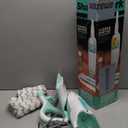 Shark Steam Mop with 2 Machine Washable Dirt Grip Pads, Removable Water Tank, Lightweight, Steam Cleaner for sealed Hard Floors, Marble, Stone, Hardwood, Tile, Laminate, White/Seafoam, S1000