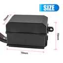 12V Waterproof Fuse Block Relay Box Replacement for JD1914 RTT7121 Relay, Suitable for ATC and ATO Types