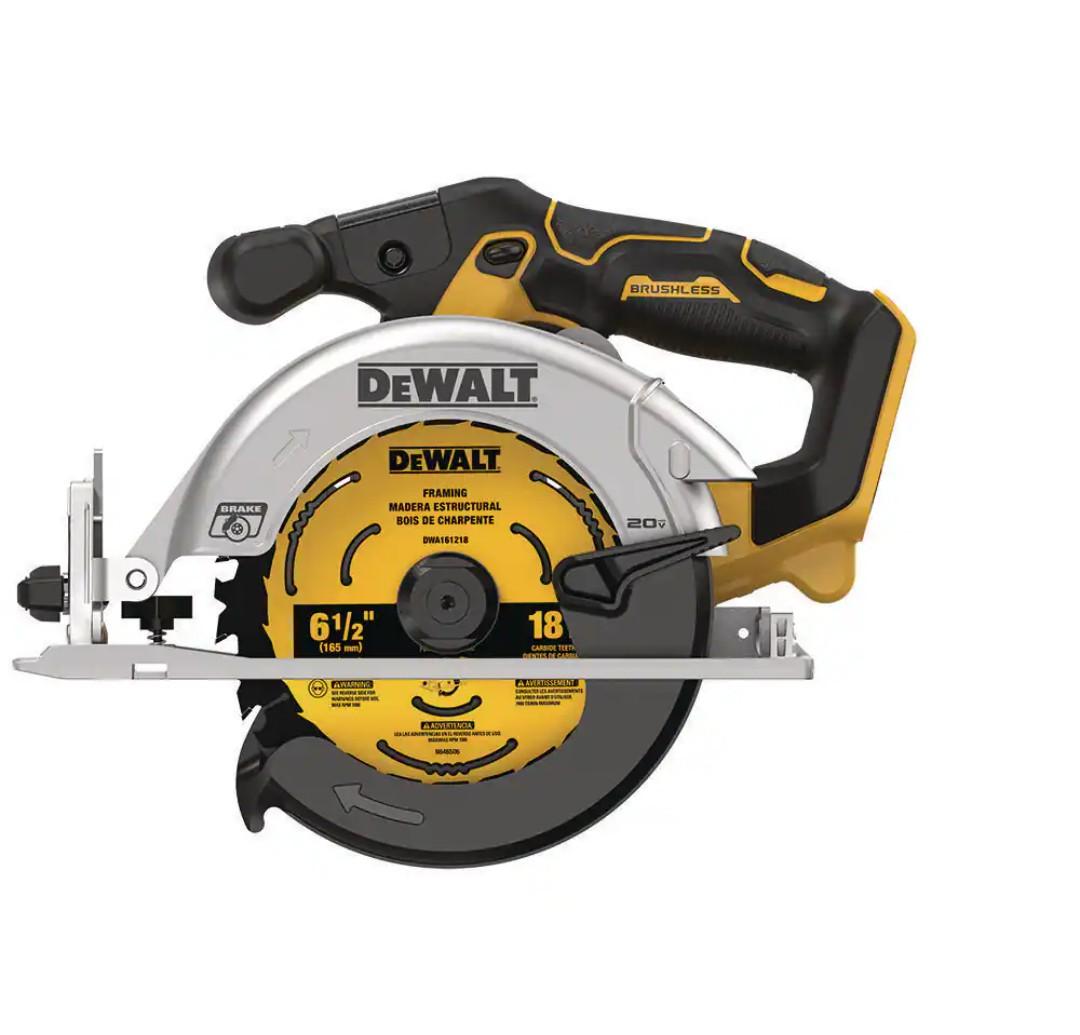 20V MAX Cordless Brushless 6-1/2 in. Sidewinder Style Circular Saw (Tool Only