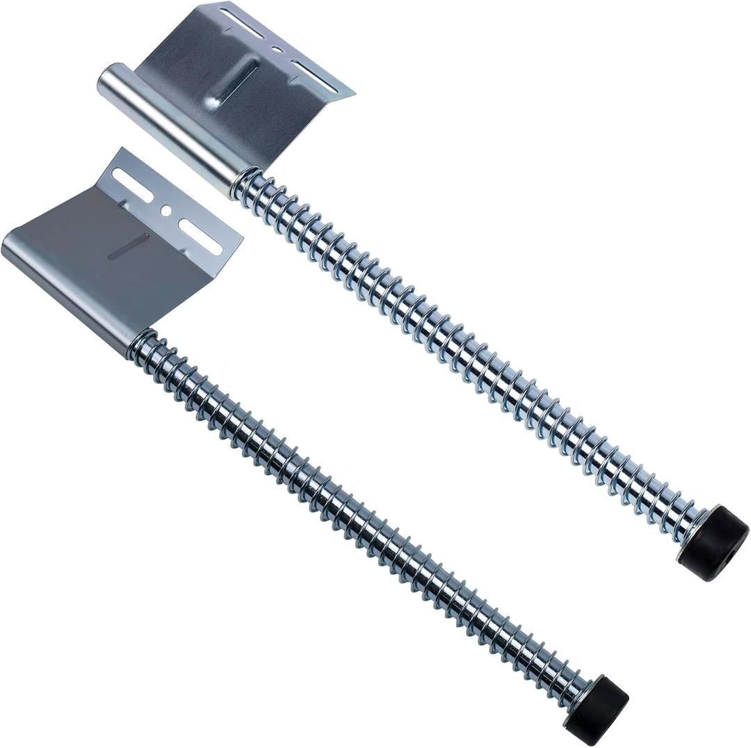 Pair of 27" Garage Door Plunger Bumper Pusher Spring Left and Right Garage Door Opener System Parts