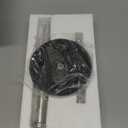 SMARTAKE Paper Towel Holder, Paper Towel Dispenser Standing Weighted Base Non Slip, Spring Arm for Easy Tear, Stainless Steel Paper Towel Holder for Home Kitchen Countertop Tabletop, Silver