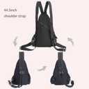 Mini Backpack for Women Crossbody Bag Purse Sling Bag Fanny Pack Daypack Lightweight Travel Backpack