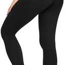QUEENIEKE Ultra High Waisted Leggings for Women 27" - Compression Tummy Control Yoga Pants Gym Active Tight size M