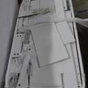 Shintenchi 47" Pantry Cabinet, Kitchen Storage Cabinet with Adjustable Shelves, Racks and Doors, Freestanding Kitchen Hutch Cupboard, Buffet Sideboard for Living Room, Gray