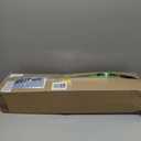 6FT Whimsical Christmas Tree Prelit, Artificial Bent Lime Green Christmas Tree with Lights and Ball Ornaments Metal Base for Xmas Holiday Party Supplies Decor Indoor