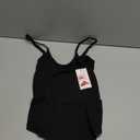 SHAPERX Open Bust Shapewear Tummy Control Bodysuits for Women Seamless Compression High Waisted Body Shaper (Black(thong)) L/XL