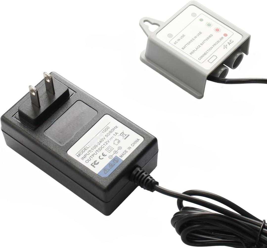 AC Power Cord Adapter Kit 169031 for Moen Kitchen Faucet Power Supply, Kitchen Faucet Replacement Parts for Mome MotionSense, MotionSense Wave and U, AC Adapter & Power Splitter