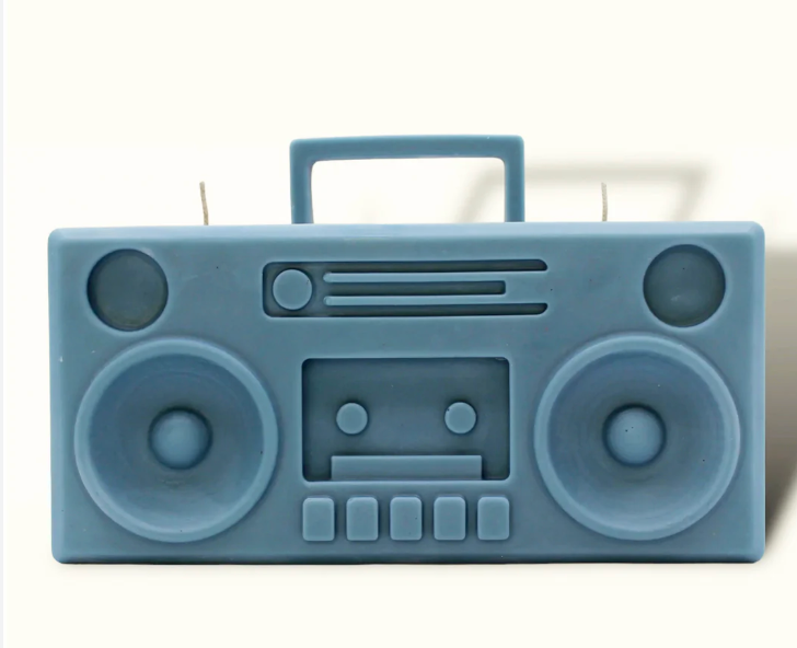 Boom Box Candle 3in 4 Pack