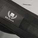 Mava Sports Weightlifting Belt for Men and Women, Weight Belt with Chain for Pullup, Gym Lifting Belt for Powerlifting, Squat, Bodybuilding, Heavy Duty Steel, Workout Belt with Comfortable Support