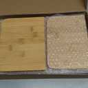 Cook Book Organizer,Bamboo Cookbook Stand for Kitchen Counter with 4-Slot,Sturdy Recipe Book Holder Stand for Convenient Cookbook Storage