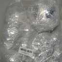 MTLEE 20 Pcs Disco Balls Decoration Mirror Disco Ball Assorted Silver Mini Glass Different Sizes Reflective with Rope for 70s Wedding Dance Music(6, 4, 3. 2, 2 Inch)