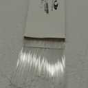 Vicenpal 120 Pieces 12 Inch Clear Acrylic Rods 1/8 Inch Diameter Acrylic Dowel Rods Round Acrylic Sticks Acrylic Strip for DIY Crafts Party Decorations Gardening