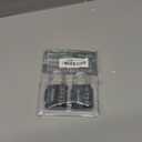 Puroma 2 Pack Combination Lock for Locker 4 Digit Outdoor Waterproof Padlock for School, Gym, Sports, Fence, Toolbox, Gate, Case, Outdoor, Hasp Storage (Black)