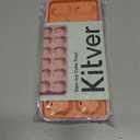 Gem Ice Cube Trays with Lid, Create Crystal Clear Ice Cubes for Whiskey & Cocktails, Flexible Silicone Trays with Leakproof Lids for Easy Stacking & Storage, BPA Free