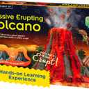 Thames & Kosmos Massive Erupting Volcano STEM Kit | DIY Giant Volcano Model, 1-Foot Tall | Includes Materials for Multiple Eruptions | Explore Volcanoes, Geology, Earth Science | Science Fair Project