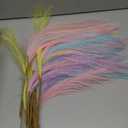 40 Pcs Easter Pampas Grass Decor Pastel Color Artificial Easter Decor for Home, Spring Decorations for Table Centerpieces, Vases, and Basket, and Spring Holiday