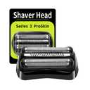 21B Series 3 Electric Shaver Replacement Head Compatible with Braun Series 3 Foil Shaver Replacement Heads 21b 3010s, 3040s,5409,etc for Braun Part 21b