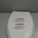 Jool Baby Quick Flip Toilet Seat with Built-in Potty & Splash Guard for Toddler Training, Slow Close (Elongated)