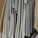 Vailando 6-Shelf Hanging Closet Organizer with 3 Drawers, 2 Separable 3-Shelf Closet Organizers and Storage for Wardrobe Organization, Hanging Dresser for Nursury & Dorm Clothes Organizer (Silver Gray)