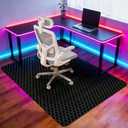 Vicwe Office Chair Mat for Hardwood Floor, 48" x 40" Large Chair Mats, Gaming Chair Mat for Hardwood, Easy Glide for Chairs, Multi-Purpose Floor Protector Desk Chair Mats for Home Office