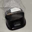 Smoked Layback LED Tail Lights Assembly Motorcycle Brake Taillights Compatible with Harley Touring Road King Road Glide Dyna Electra Glide Street Bob Fat Bob Sportster Ultra Limited (Red)