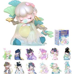 ROBOTIME Nanci Blind Box 1PC Surprise Action Figure Collectible Kawaii Figures Random Art Toys Hot Cute Figure Dolls Creative Gifts (Poetic Charm)