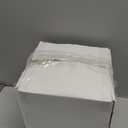 U-QE 100 Pieces Clear Plastic Plates-6 Inch Plastic Dessert Plates Disposable - Washable & Reusable - Premium Hard Clear Plates Fancy Disposable Heavy Duty Plastic Plates for Party,Weddings and Events