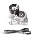 Drive Belt Tensioner Kit Compatible for Honda Accord 2003-2007 L4 2.4L Replaces 31170-RAA-A01, 7PK1785, 31170-PNA-013