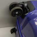 Luggage Sets 5 Piece Suitcases with Wheels, Suitcase Set, ABS+PC Hardshell Luggage set with Phone Holder Durable Travel Luggage with TSA Lock Spinner Wheels, Navy (5 Piece Sets (20/24/28/DB/TB))