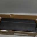 SPACEKEEPER Slim Rolling Storage Cart 4 Tier Bathroom Organizer Cart Mobile Shelving Unit Slide Out Utility Cart for Kitchen, Bthroom, Makeup, Craft, Laundry Narrow Places, Black