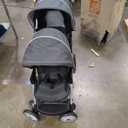 Graco DuoGlider Double Stroller | Lightweight Double Stroller with Tandem Seating, Glacier