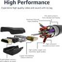 2 x Amazon Basics HDMI Cable, 6ft, 4K@60Hz, High-Speed 4K HDMI 2.0 Cord (18Gbps), 2160p, 48 bit, Compatible with TV/PS5/Xbox/Roku, Black