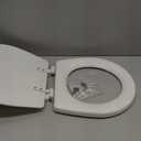 BEMIS TC50TTA MARINE Toilet Seat, Small Toilet Seat Made for Boats and RVs, Durable Wood, White