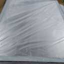 Amorho 55" X40" LED Bathroom Mirror with Black Frame, Front Light and Backlit(Controlled Separately), Stepless Dimmable, Anti-Fog, Shatter-Proof, 3 Colors, Memory