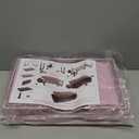 AUPSEN Pink Desk Organizers and Accessories, 2-Tier Wood Computer Monitor Stand with Drawer, Pen Storage & Phone Holder, Office Desk Accessories, Workspace Desktop Organization for Office Supplies