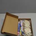 JellyArch 30 Pack Thanksgiving Wind Chime Making Kit for Adults Fall Pumpkin Leaf Animal DIY Wooden Crafts for Halloween Activity Birthday Party Decoration Gift