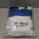 Zip Front Sports Bras for Women Adjustable Racerback Medium Support Bras Padded Post-Surgery Bras Seamless Yoga Athletic Bra (M, 3 Pack Black White Blue)